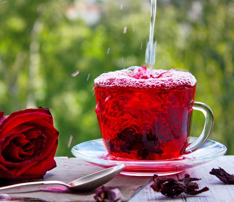 Hibiscus Tea, a great tea for people who don't like tea